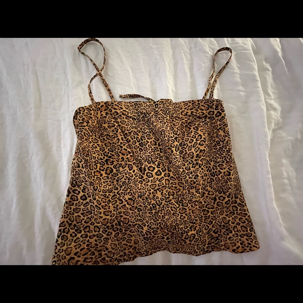 Urban outfitters animal print top tags on